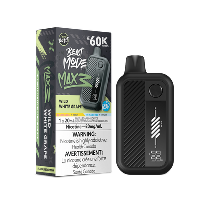 FLAVOUR BEAST Mode Max 3 Wild White Grape Iced box disposable vape
