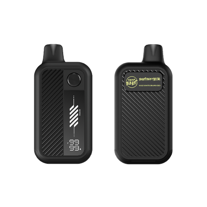 FLAVOUR BEAST Mode Max 3 Wild White Grape Iced front and back disposable vape