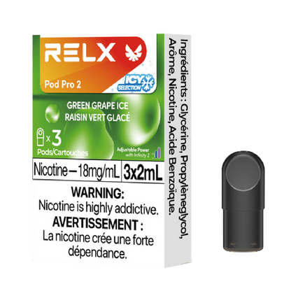 RELX Pod Pro 2 - Green Grape Ice