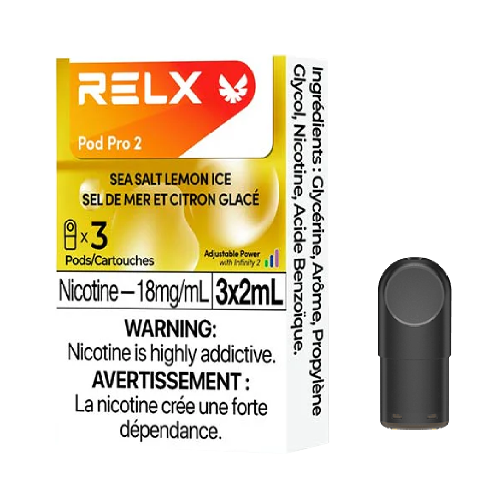RELX Pod Pro 2 - Sea Salt Lemon Ice