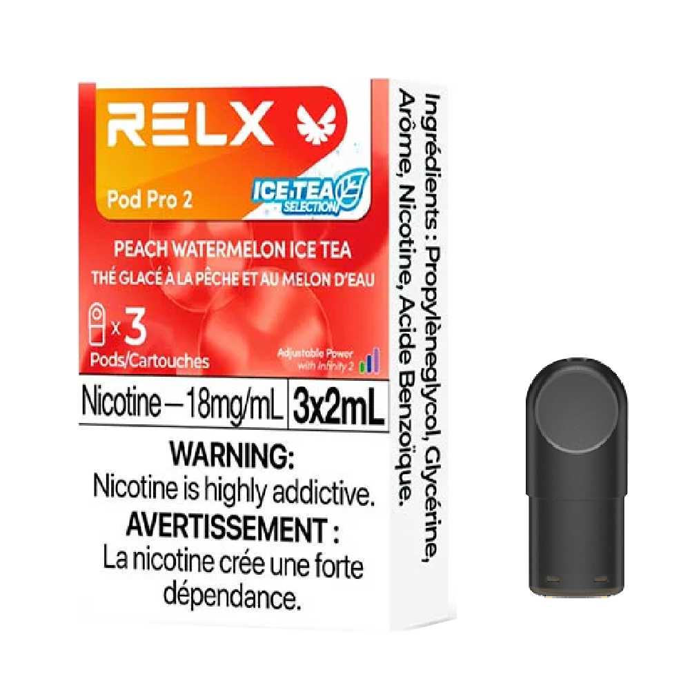 RELX Pod Pro 2 - Peach Watermelon Ice Tea