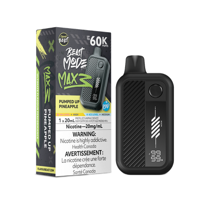 FLAVOUR BEAST Mode Max 3 Pumped Up Pineapple Iced box disposable vape