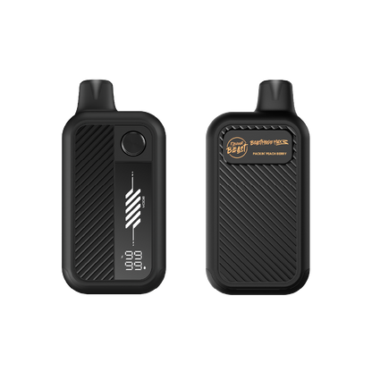 FLAVOUR BEAST Mode Max 3 Packin' Peach Berry front and back disposable vape
