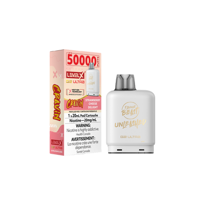 Level X Unleashed Pod - Cravin' Strawberry Cheese Delight