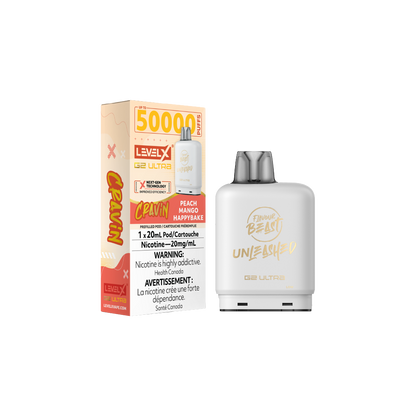 Level X Unleashed Pod - Cravin' Peach Mango Happybake