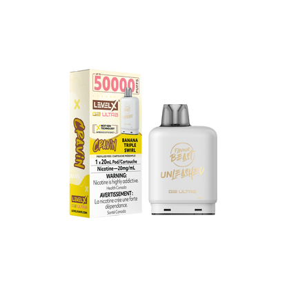 Level X Unleashed Pod - Cravin' Banana Triple Swirl