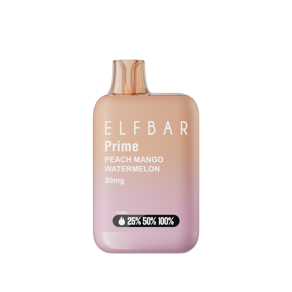 ELFBAR Prime 20mg - Peach Mango Watermelon