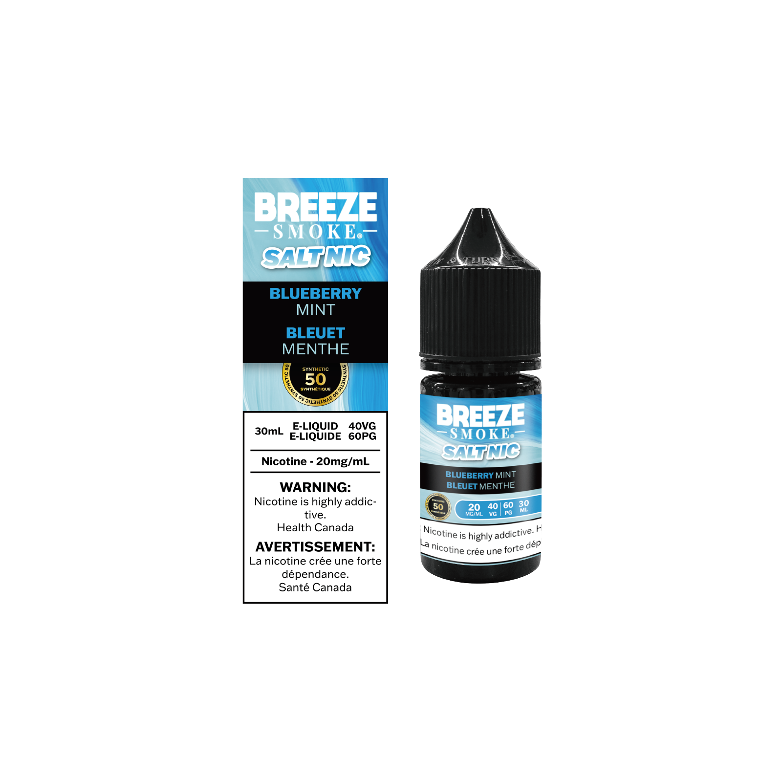 BREEZE-30mL-Vape-Eliquid-Free-shipping-Blueberry-Mint