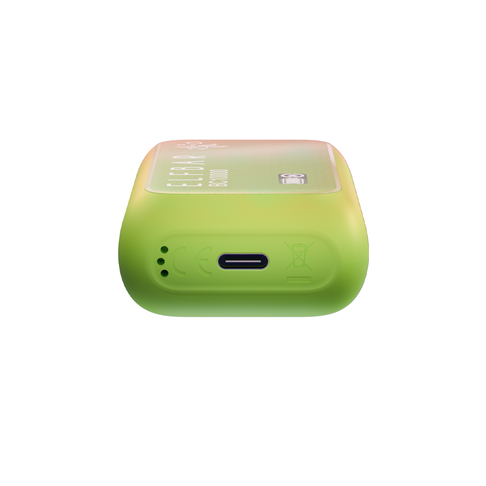 ELFBAR BC 10000 Strawberry Kiwi Ice bottom disposable vape