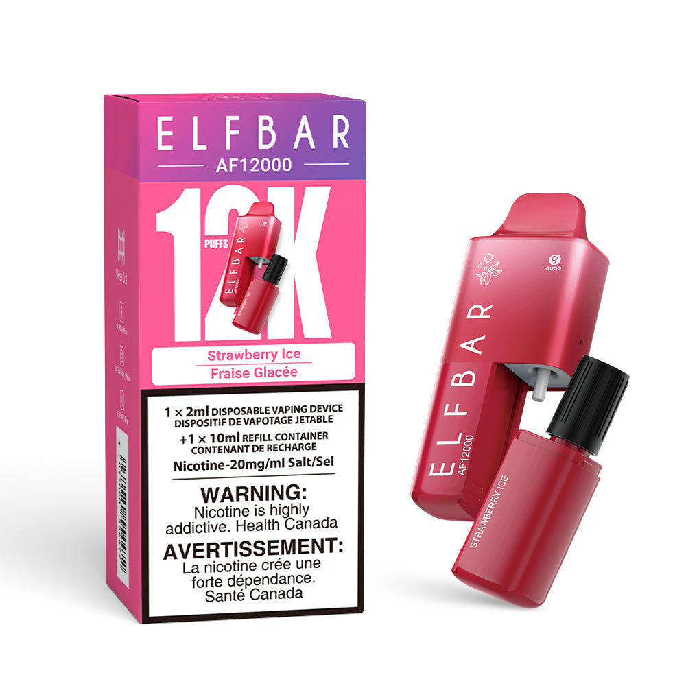 ELFBAR-AF12000-Strawberry-Ice-disposable-Lush-Vape-