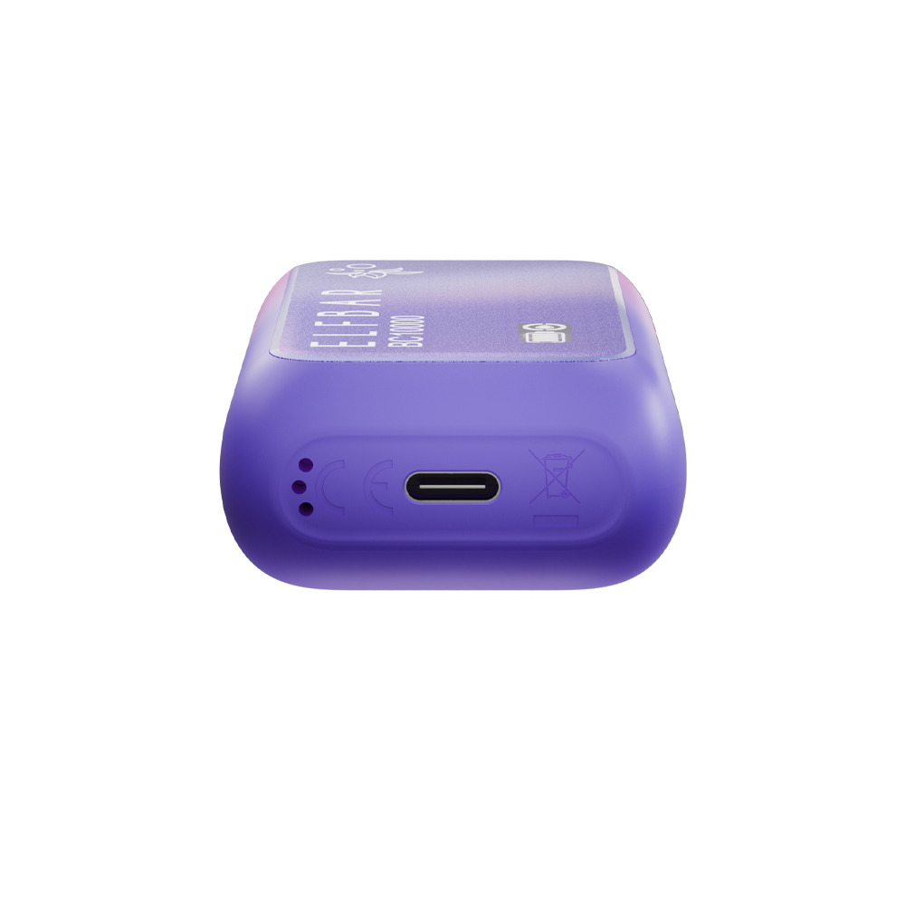 ELFBAR BC 10000 Grape Ice bottom disposabl vape
