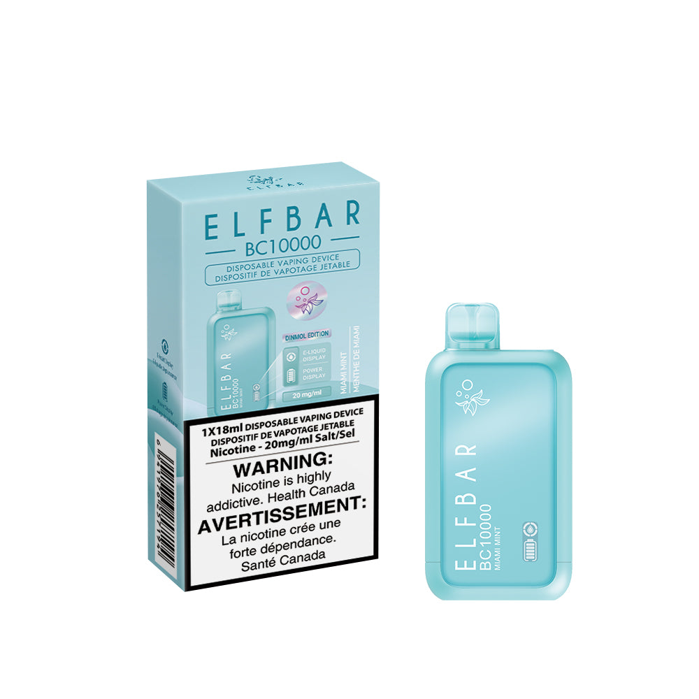 ELFBAR BC 10000 Miami Mint box disposable vape