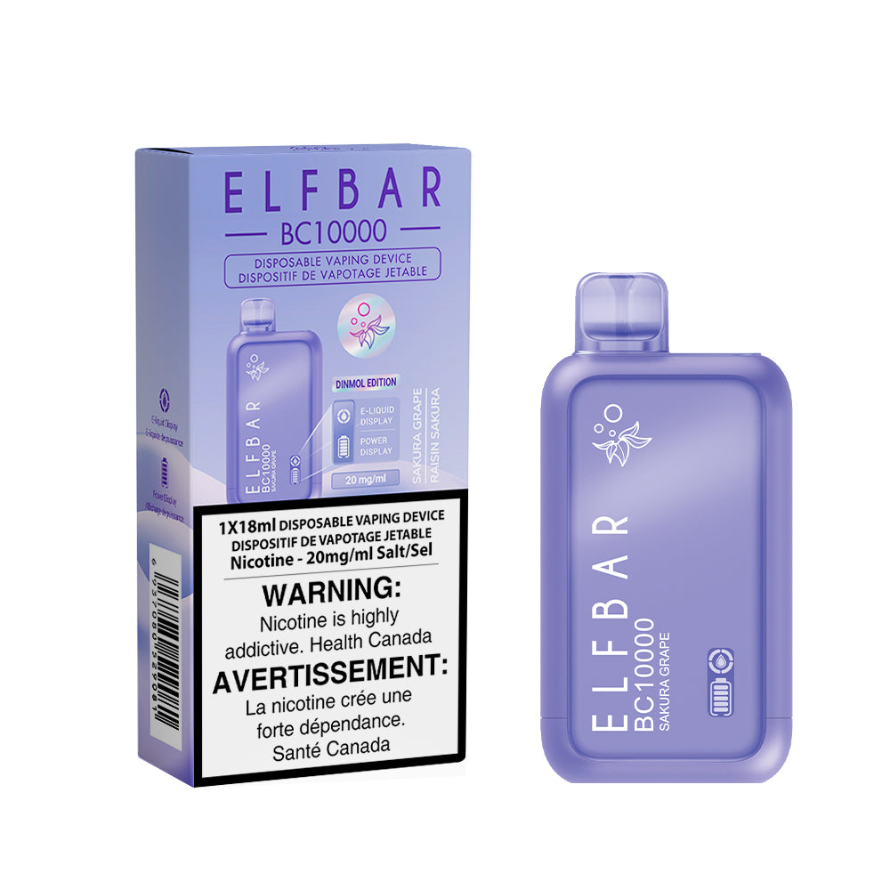 ELFBAR-BC10000-Sakura-Grape-Disposable-Vape-Eliquid-Sale-Canada