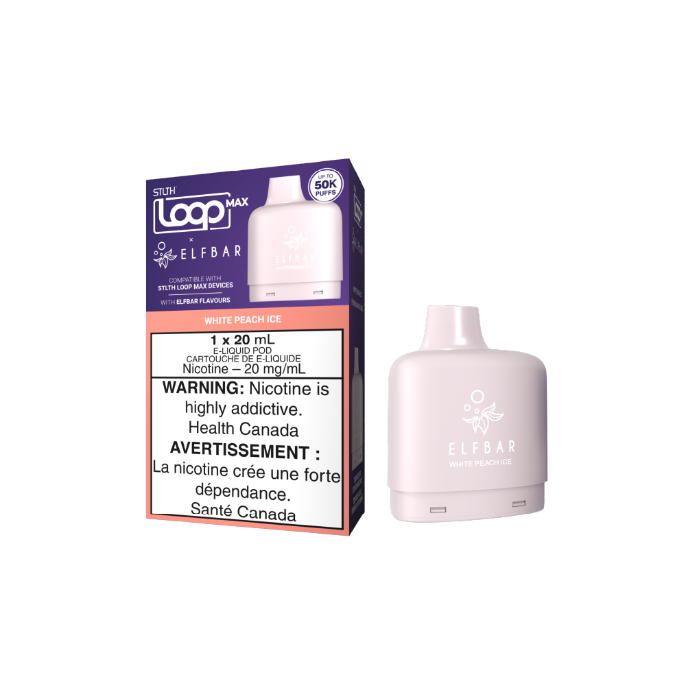 ELFBAR-LOOP-MAX-Disposable-Vape-Free-Shipping-White-Peach-Ice