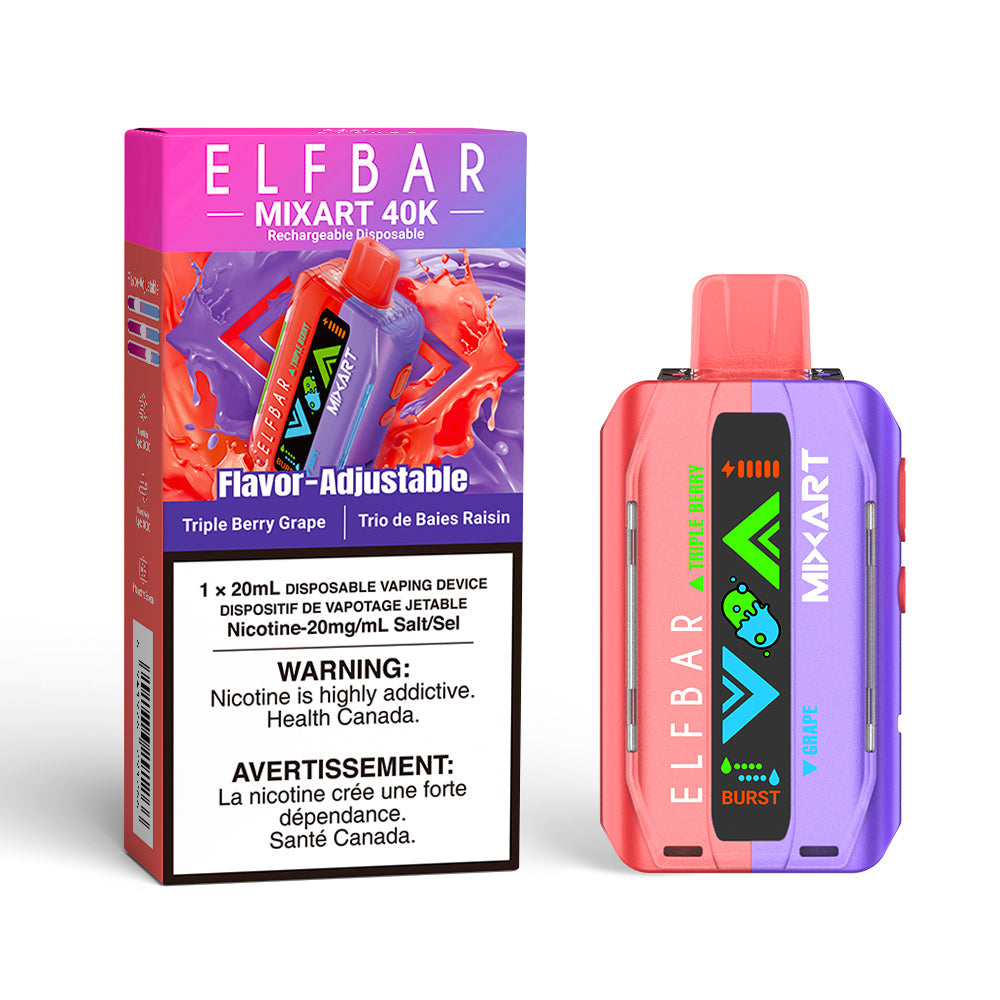 ELFBAR-MixArt-40K-Puffs-Disposable-Vape-Eliquid-Triple-Berry-Grape-