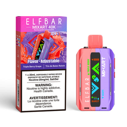 ELFBAR-MixArt-40K-Puffs-Disposable-Vape-Eliquid-Triple-Berry-Grape-