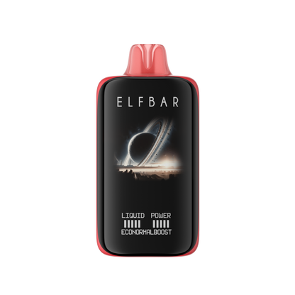 ELFBAR MoonNight 70K Pomegranate Burst front angle 3 disposble vape 