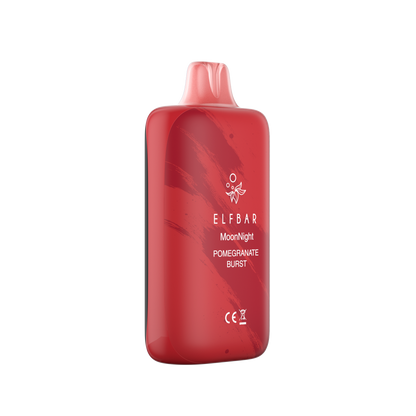 ELFBAR MoonNight 70K Pomegranate Burst back angle 3 disposble vape