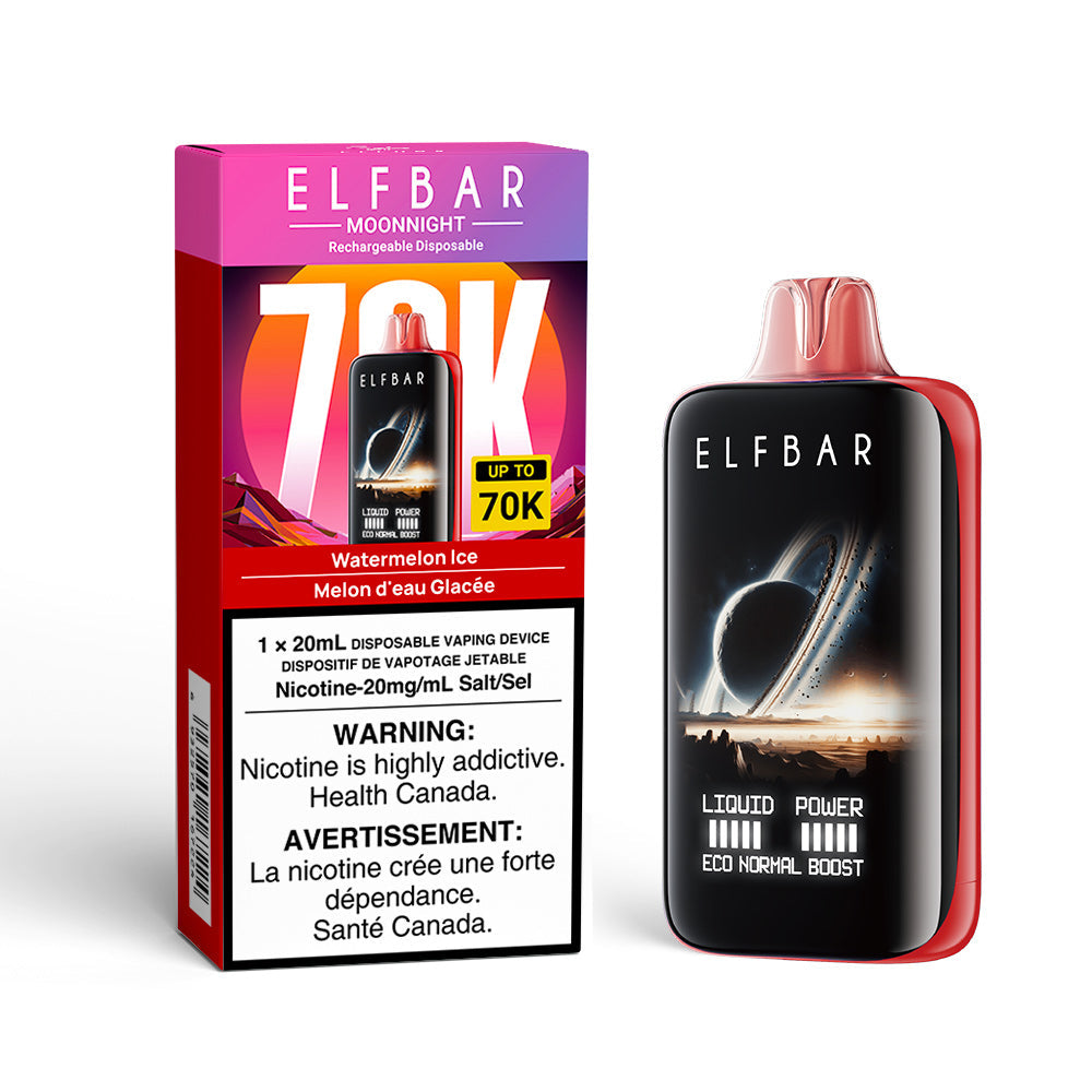 ELFBAR MoonNight 70K Watermelon Ice box disposable vape