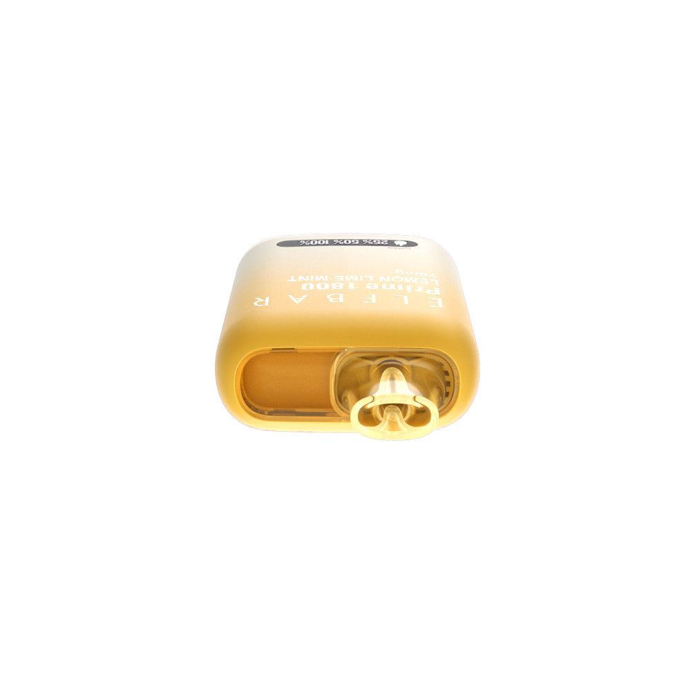 ELFBAR Prime 20mg Lemon Lime Mint top disposable vape