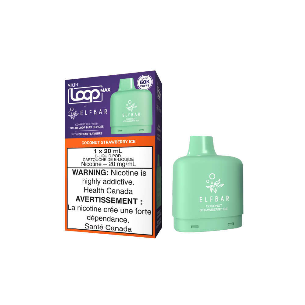 ELFBAR-STLTH-LOOP-MAX-50k-Puffs-Sour-Coconut-Strawberry-Ice-Disposable-Vape-Pod-