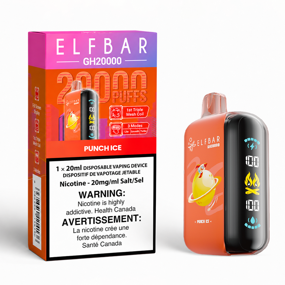 ELFBAR GH20000 Punch Ice box disposable vape