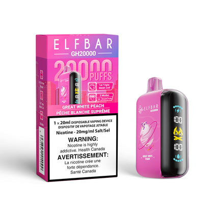 Elfbar-GH20000-Great-White-Peach-Disposable-Vape