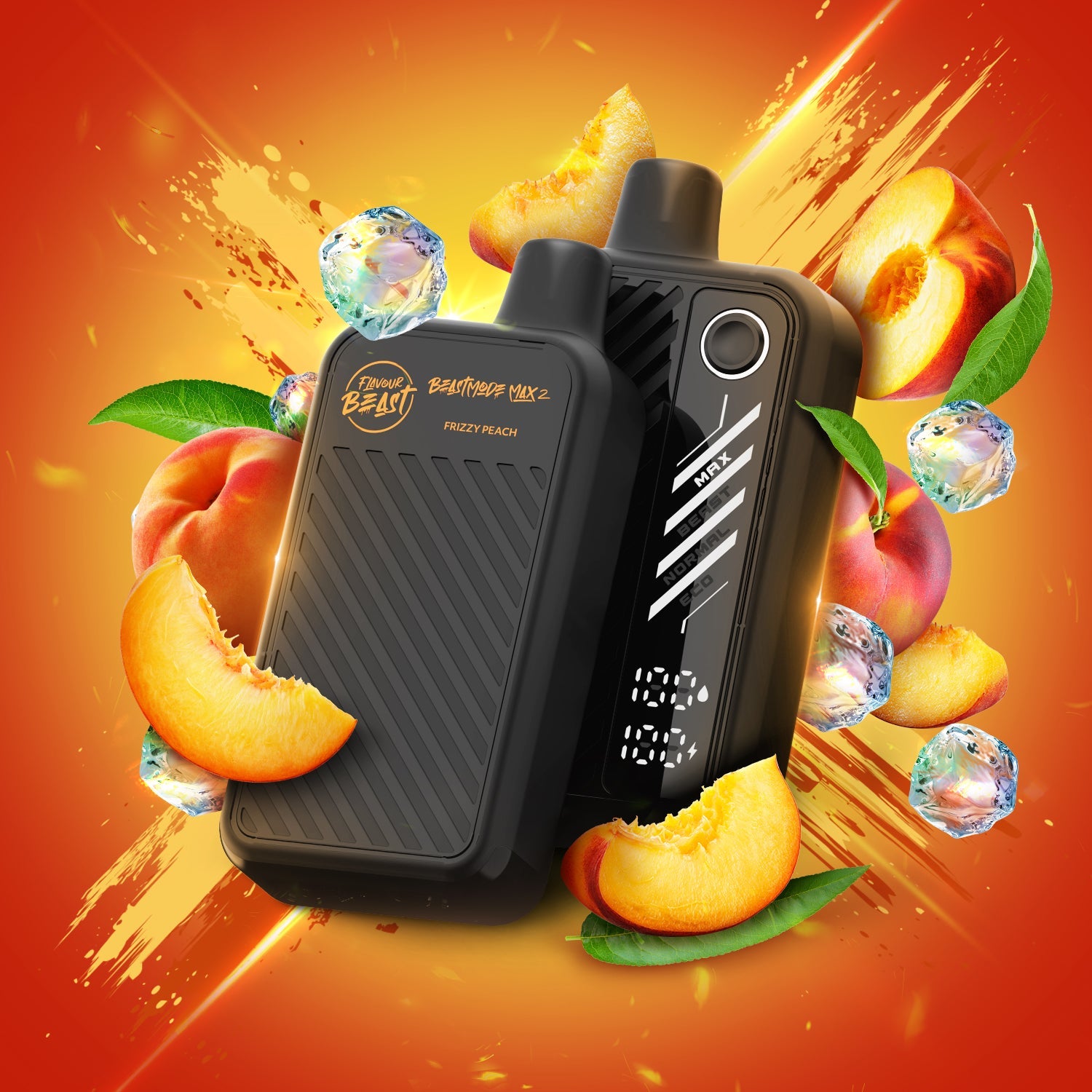 Frizzy Peach Vape - Beast Mode Max 2 - 50K Puffs |  Disposable Canada