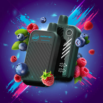 Bomb Blue Razz Vape -Beast Mode Max 2 - 50K Puffs |  Disposable Canada