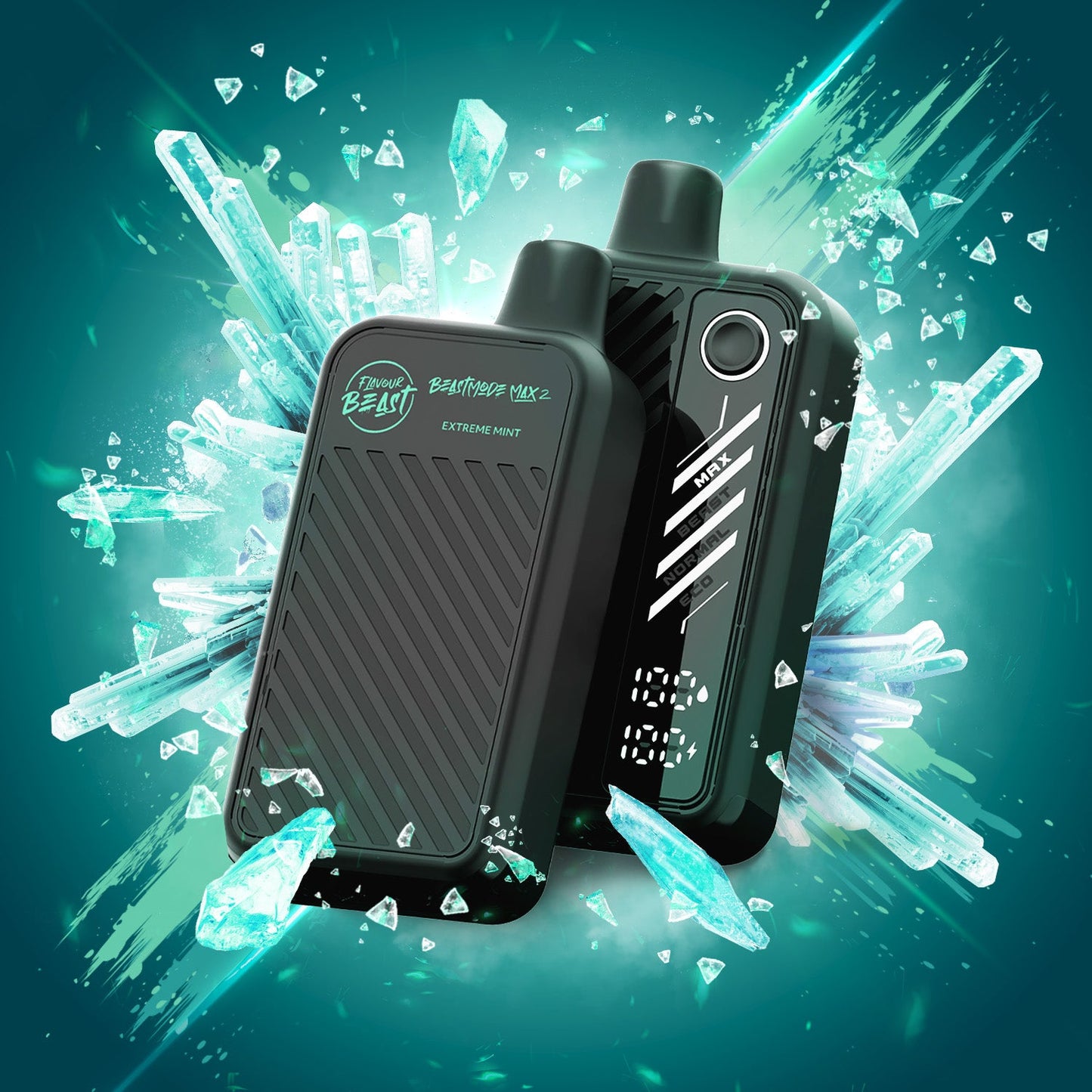 Extreme Mint (Iced) Vape - Beast Mode Max 2 - 50K Puffs |  Disposable Canada