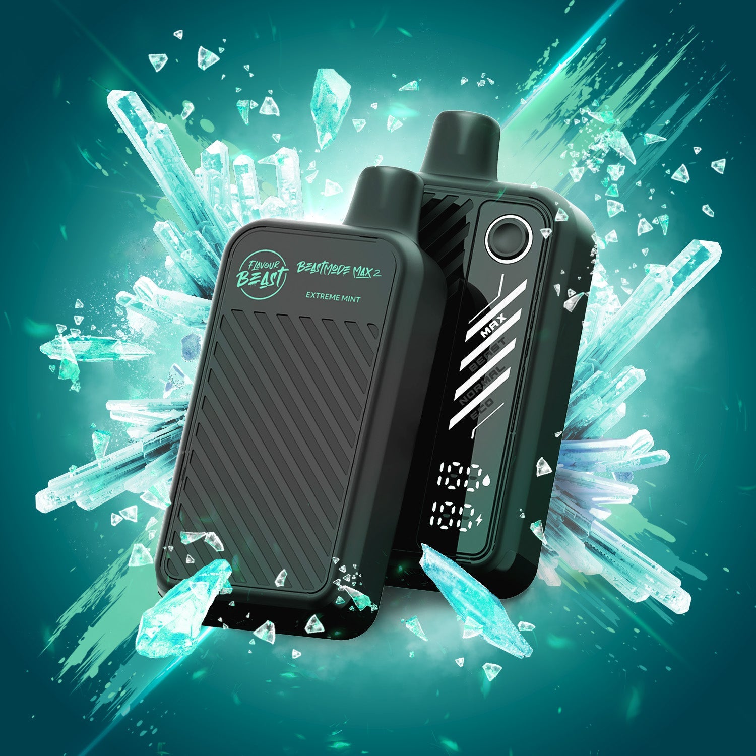 Extreme Mint (Iced) Vape - Beast Mode Max 2 - 50K Puffs |  Disposable Canada