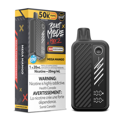 Mega Mango Vape - Beast Mode Max 2 - 50K Puffs |  Disposable Canada