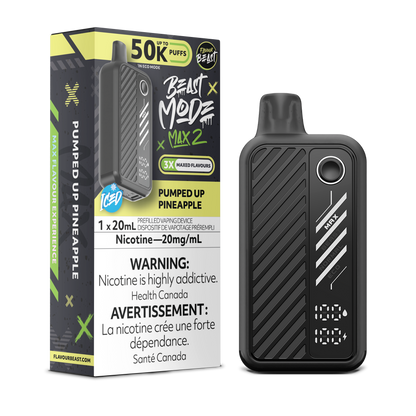 Pumped Up Pineapple Vape - Beast Mode Max 2 - 50K Puffs |  Disposable Canada