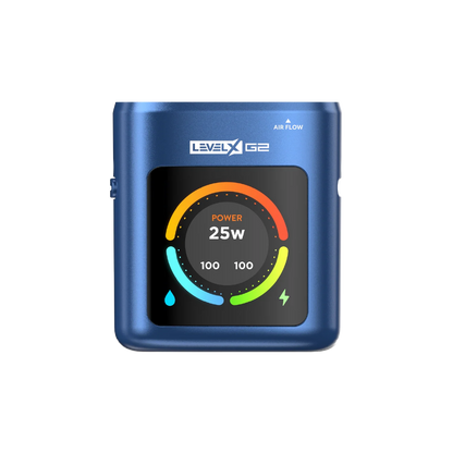 LEVEL-X-Pro-G2-Device-Nicotine-Vape-Puffs-Exhale-Azure-Blue-Lush-Online-Store-