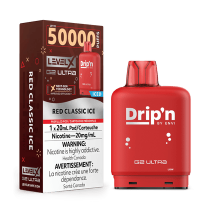 Level X Drip'N G2 Ultra - Red Classic Ice