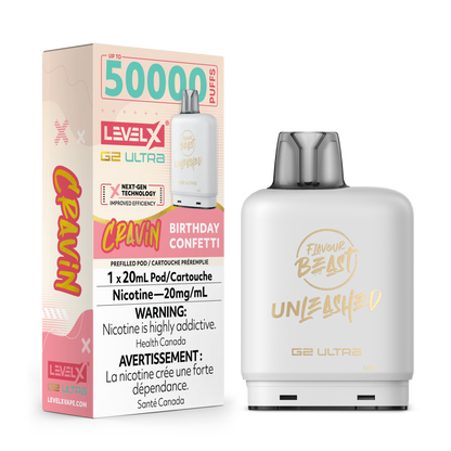 Level X Unleashed Pod - Cravin' Birthday Confetti