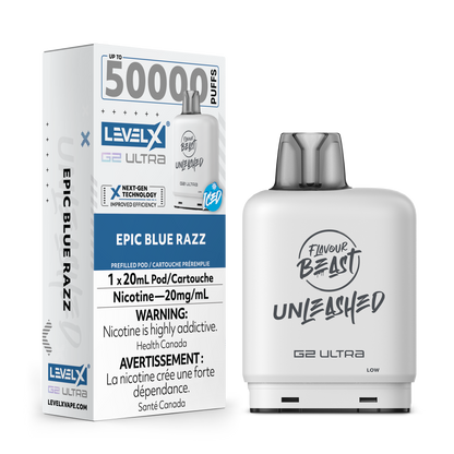 Level X Unleashed Pod - Epic Blue Razz