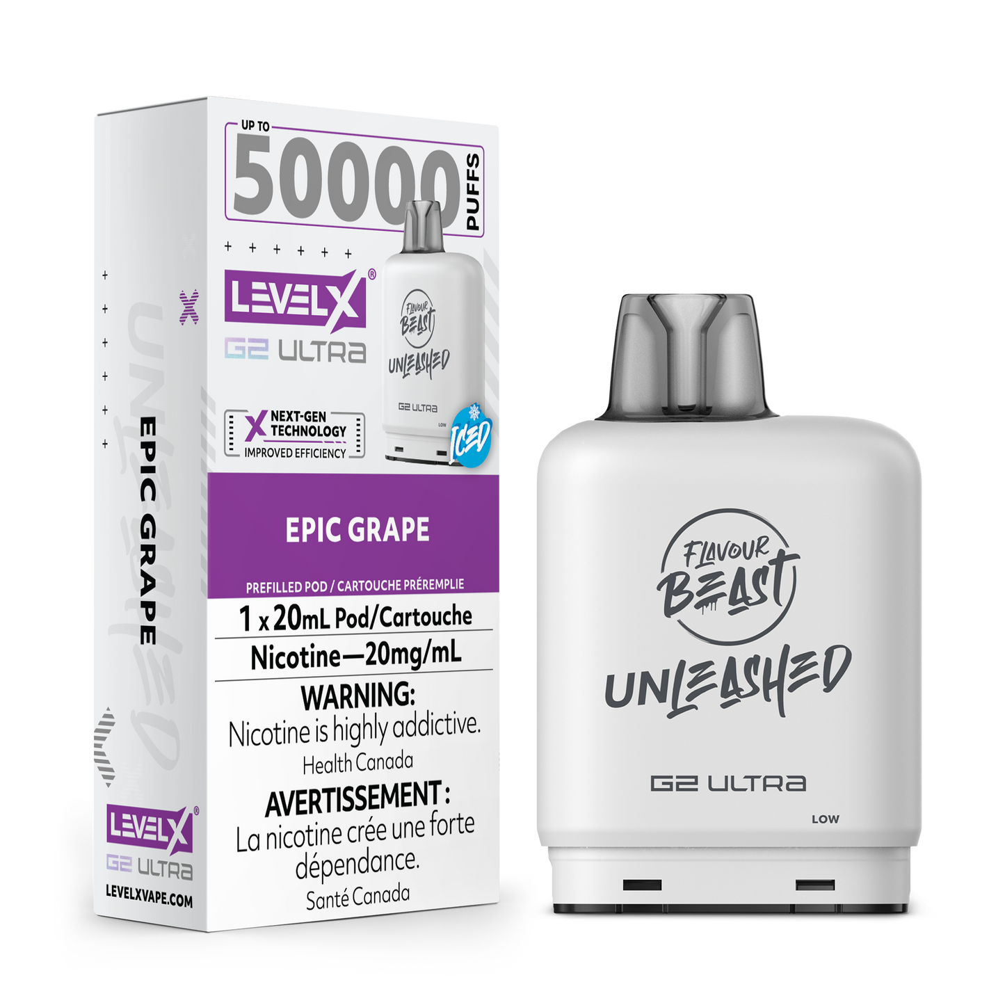 Level X Unleashed Pod - Epic Grape