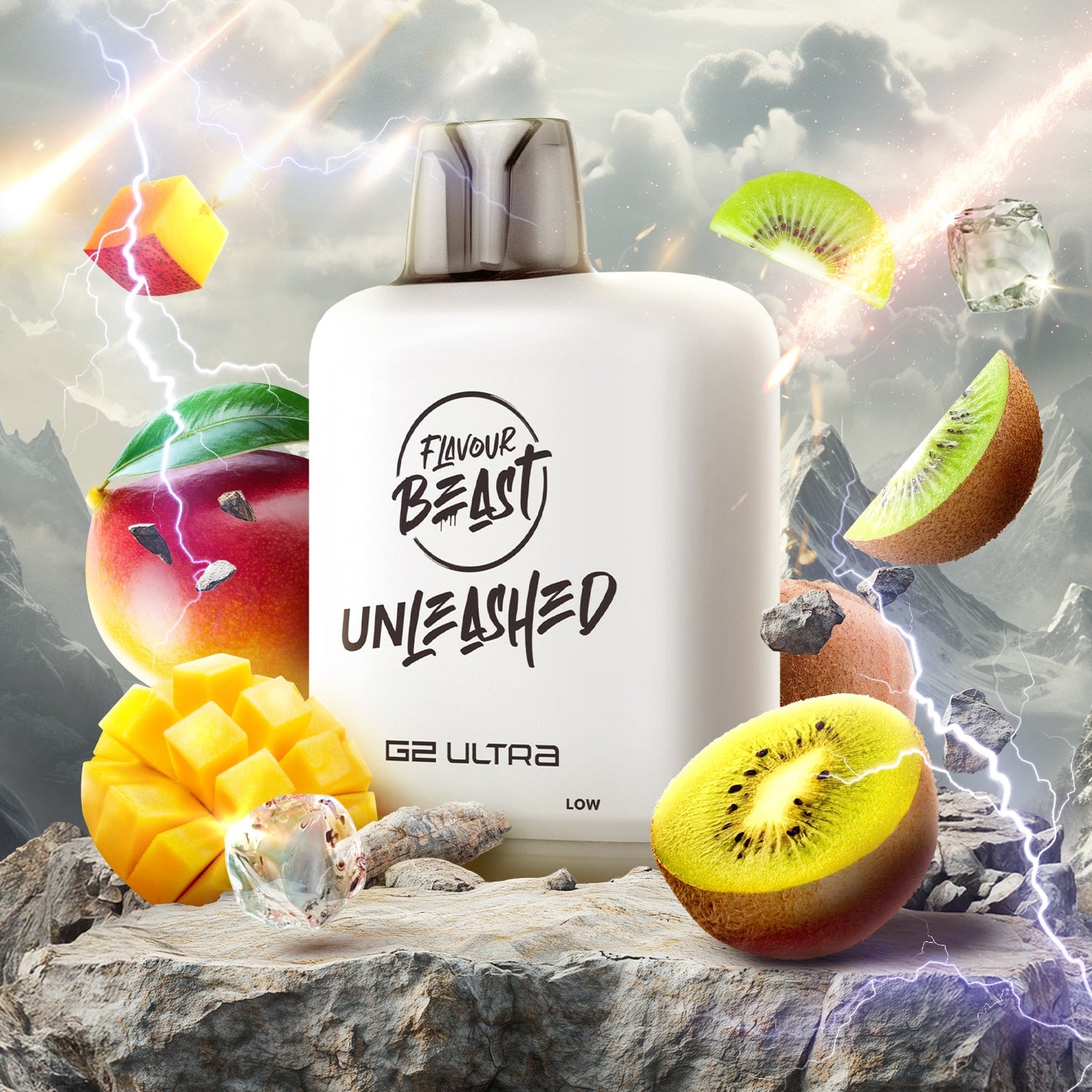 Level X Unleashed Pod - Epic Kiwi Mango Iced