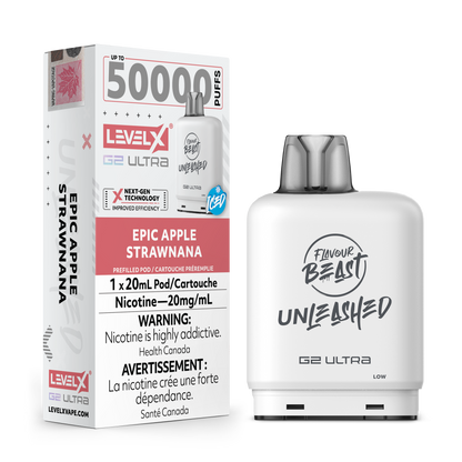 Level X Unleashed Pod - Epic Apple Strawnana (Iced)