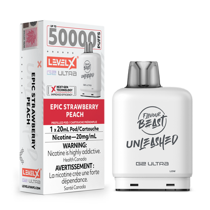 Level X Unleashed Pod - Epic Strawberry Peach
