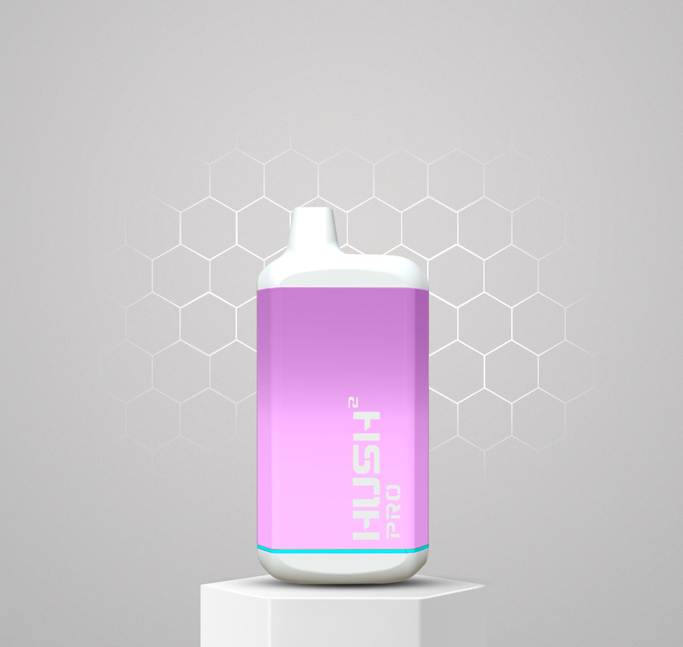 Nova-Hush-2-Pro-Matte-And-Pink-Front-510-Vape-Battery-Cannabis-vaporiser-Canada
