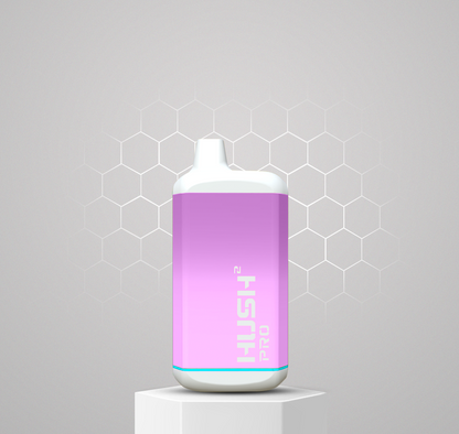Nova-Hush-2-Pro-Matte-And-Pink-Front-510-Vape-Battery-Cannabis-vaporiser-Canada