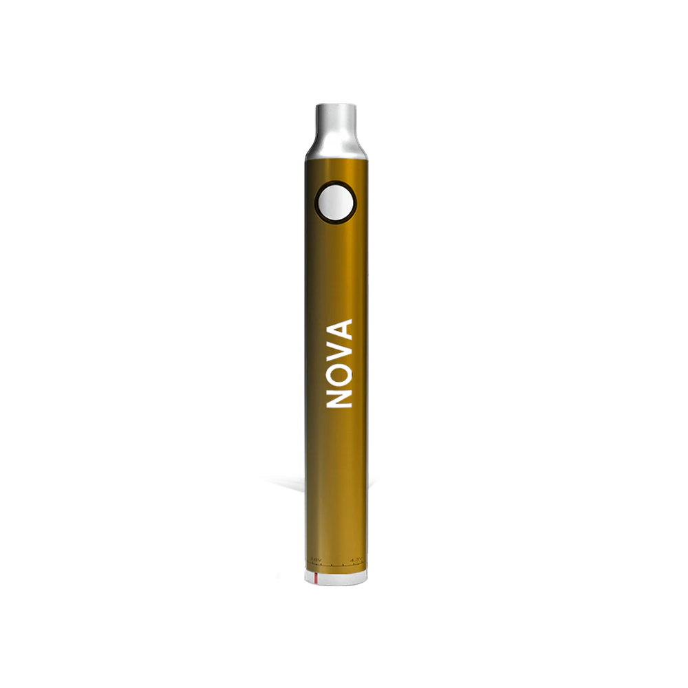 Nova-Twist-Golden-Yellow-2-510-Vape-Battery-Cannabis-vaporiser-Canada