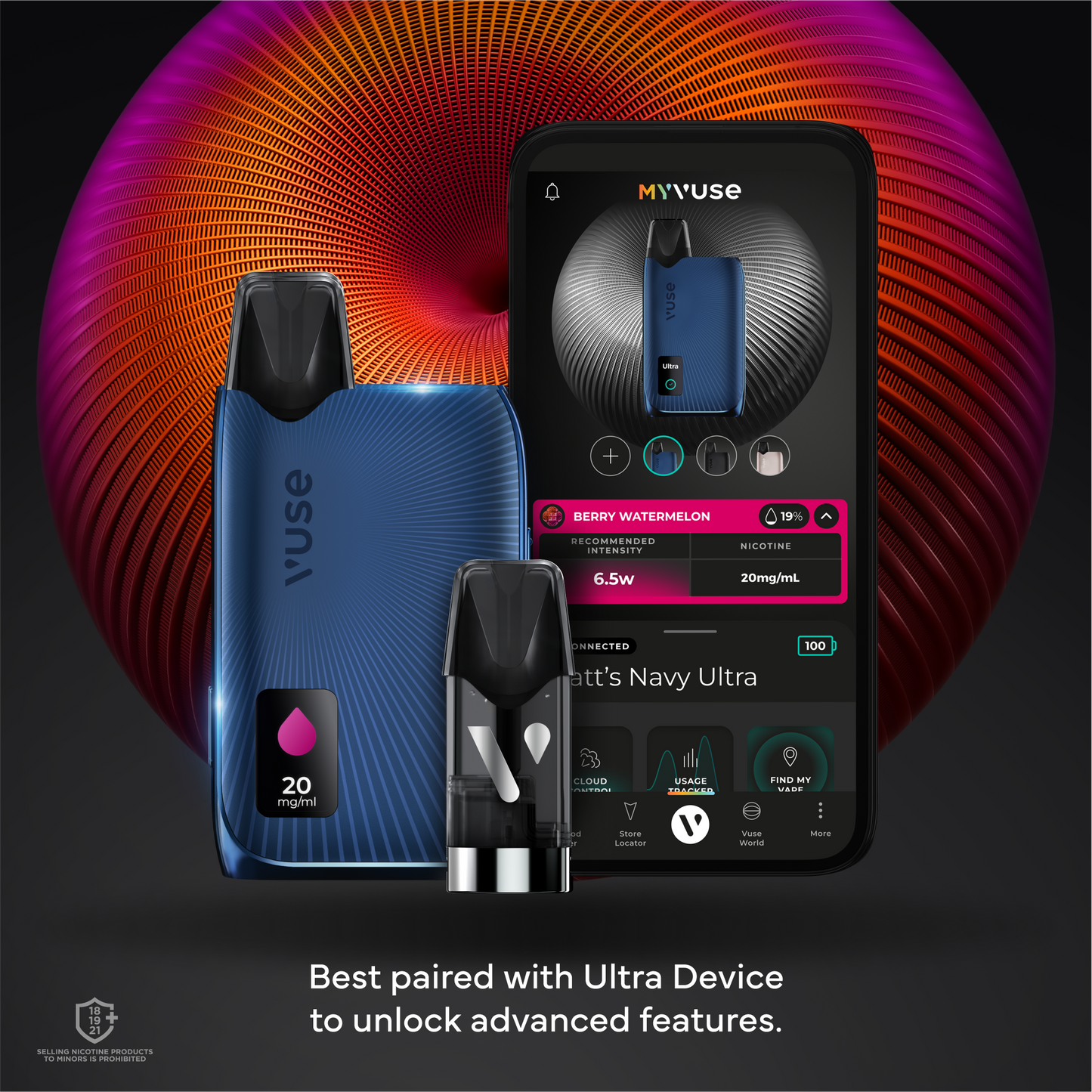 VUSE Ultra Pods - Grape Ice