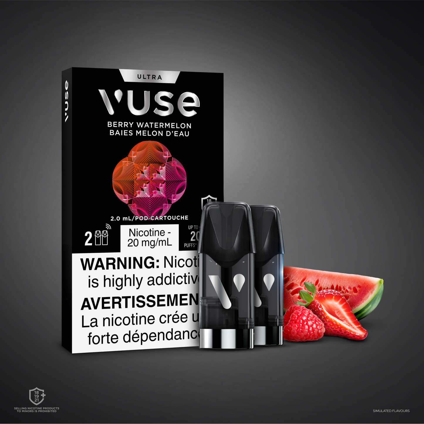VUSE Ultra Pods - Berry Watermelon