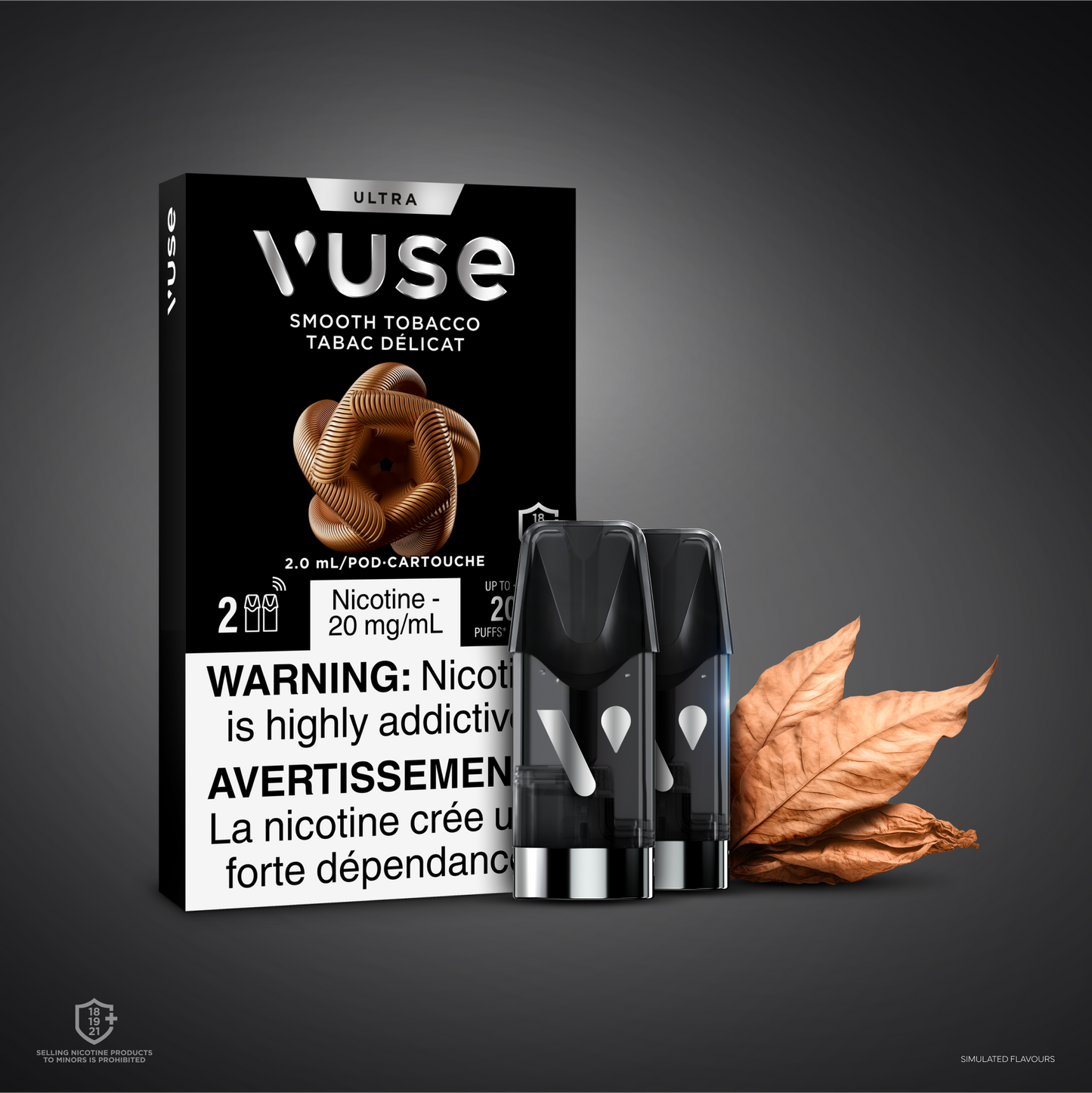 VUSE Ultra Pods - Smooth Tobacco