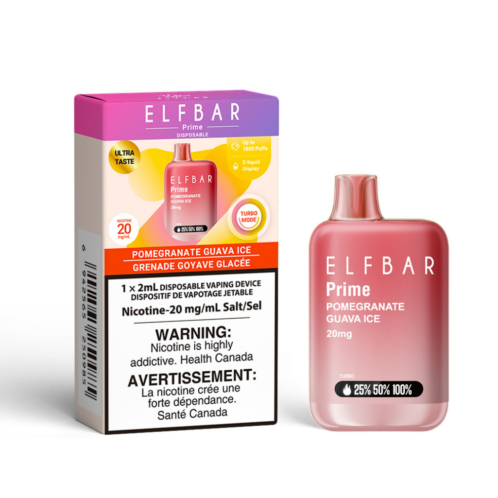 ELFBAR Prime 20mg - Pomegranate Guava Ice
