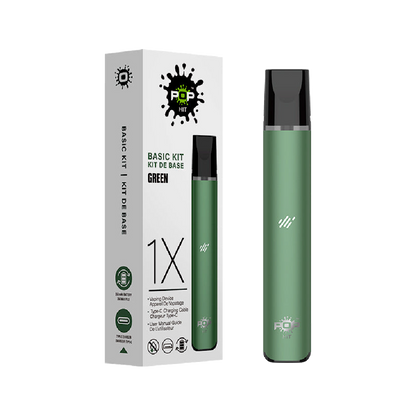 Pop-Hit-Vaping-Rechargeable-Device-Nicotine-Inhale-Sale-Price-Green