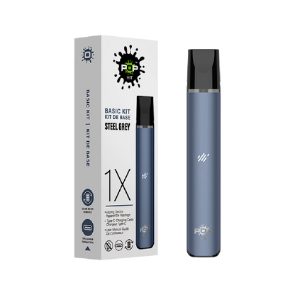 Pop-Hit-Vaping-Rechargeable-Device-Nicotine-Inhale-Sale-Price-Grey